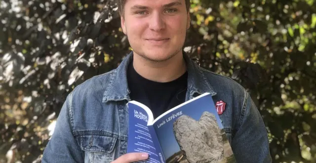 photo  louis lefèvre livre dans son roman « un mental hospitalier » son combat, à hauteur d’enfant, contre le cancer.  &copy;  le maine libre 