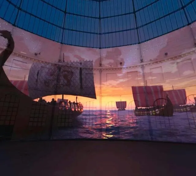 photo le spectacle emmène le public dans les contes et légendes de normandie.  ©  culture kraft