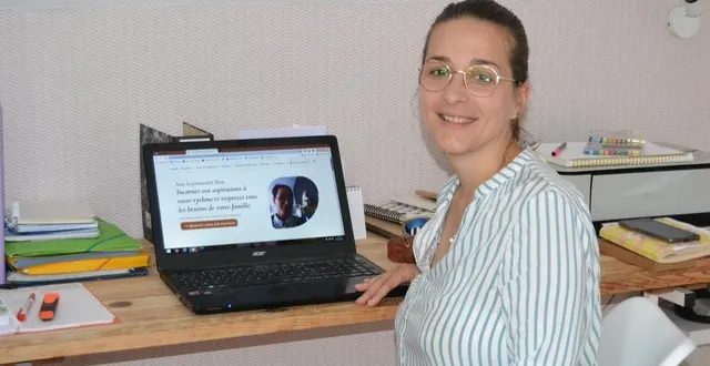 photo  aline bouillault propose un accompagnement sur mesure aux familles qui la sollicitent.  &copy;  le maine libre 