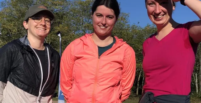 photo  le mans, dimanche 24 octobre 2021. angéline, célia et adèle, kinés toutes les trois, sont souvent confrontées à cette maladie dans leur cabinet, à coulaines.  &copy;  le maine libre 