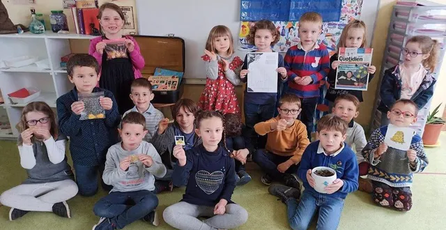 photo  les écoliers rivalisent notamment avec thomas pesquet.  &copy;  le maine libre 