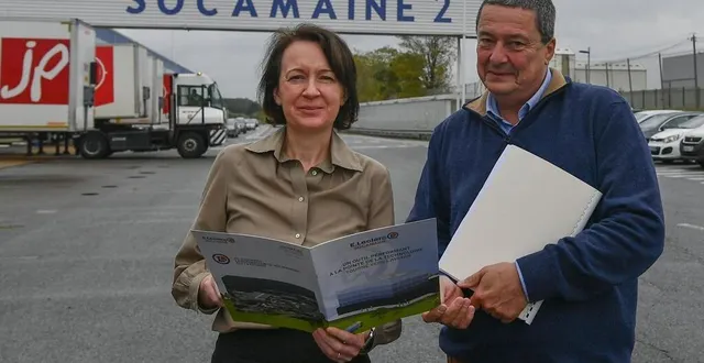 photo  la centrale d’achats de leclerc installée à champagné depuis 1976, présidée par karine jaud et dirigée par christophe guyon, a besoin de recruter une cinquantaine de personnes.  &copy;  photo le maine libre – yvon loué 