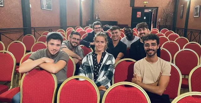 photo  une partie de l’équipe du pâtis. au premier rang, de gauche à droite : martin,perrine, yanis ; au deuxième rang : vincent, benoit, florent ; au troisième rang : thibaut, chris.  &copy;  ouest-france 