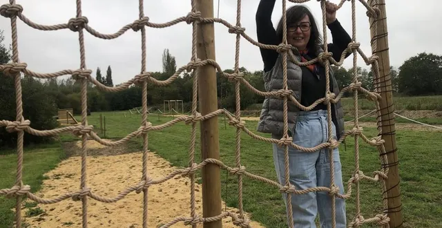 photo  le parcours mis en place par arnault et pascale de calonne est le premier d’un projet plus global pour les « aventuriers de bresteau ».  &copy;  le maine libre 