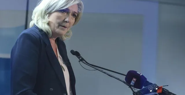 photo  marine le pen (rn), sera à alençon, ce jeudi 28 octobre.  &copy;  aris oikonomou/ afp 