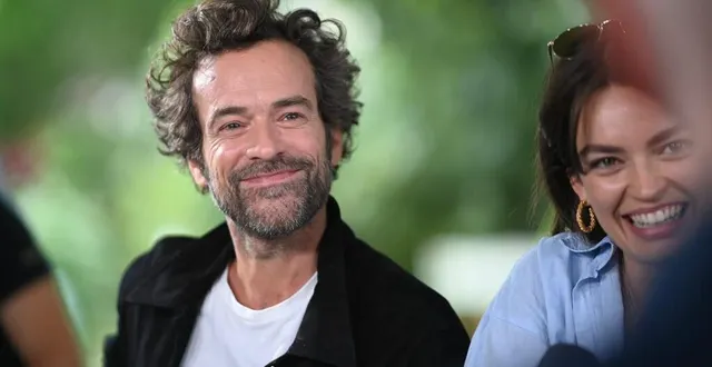 photo  dans le film « eiffel », actuellement à l’affiche, emma tachard mackey donne la réplique à romain duris.  &copy;  maxppp – franck castel 
