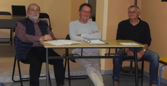 photo  gérard roustel, yannick heneault et joël lépine.  &copy;  le maine libre 