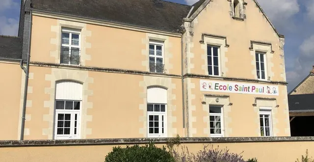 photo  l’école saint-paul de notre-dame-du-pé accueille 30 élèves en cette année scolaire.  &copy;  ouest-france 