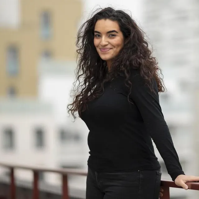 photo imane bounouh conseille les étudiants sur instagram.?  ©  eliot blondet