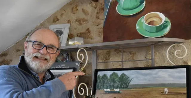 photo  roland paupe a sélectionné une quinzaine de tableaux.  &copy;  le maine libre 