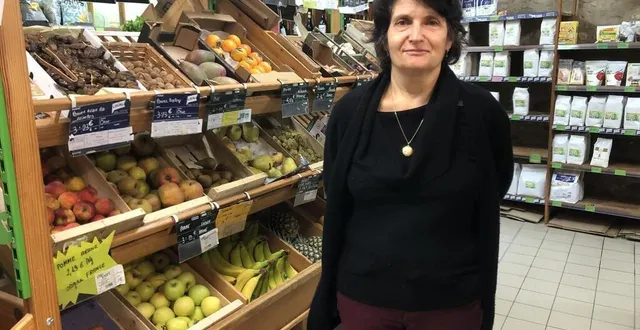 photo  sylvie cavalier gère la biocoop les iris depuis août 2013.  &copy;  le maine libre 
