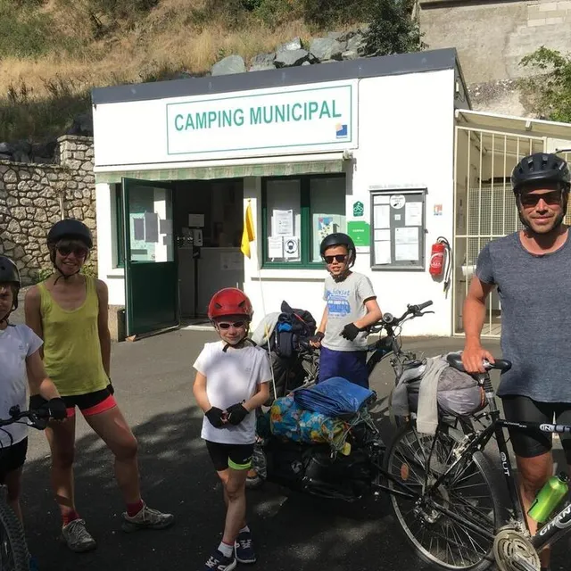 photo le camping de thouars a fait le plein de cyclistes grâce à la vélo francette cet été.  ©  archives co