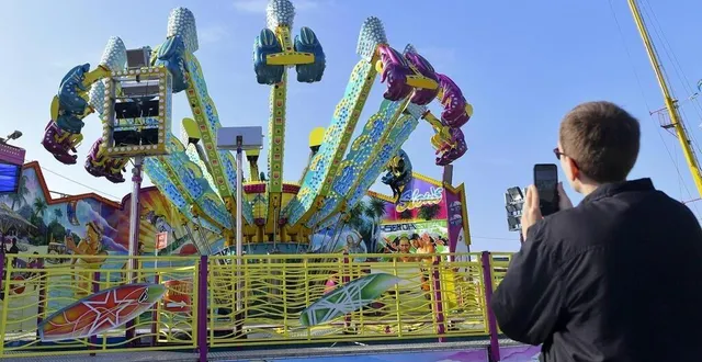 photo  la dernière fête foraine au mans a eu lieu en novembre 2018.  &copy;  archives le maine libre – hervé petitbon 