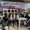 photo  la convention, signée mardi 12 octobre 2021, permettra aux titulaires du passeport loisirs de bénéficier de tarifs préférentiels au cinéma confluences de sablé-sur-sarthe. 