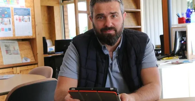 photo  cédric forgeard, référent de l’espace multimédia de la flèche et cofondateur du salon du jeu vidéo.  &copy;  ouest-france 