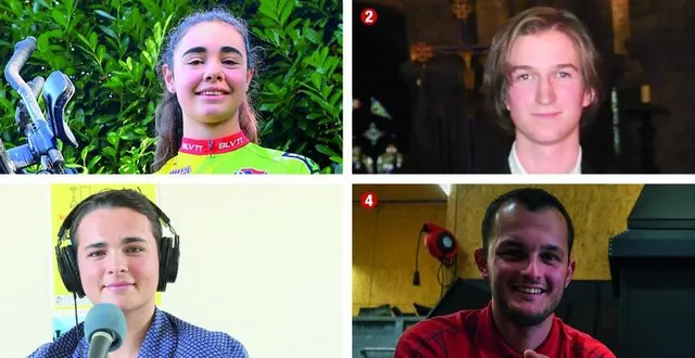 photo  les quatre personnes nommées dans la catégorie « jeune talent ».  &copy;  le maine libre 
