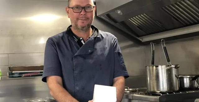 photo  mickaël rioul a créé son foodtruck de pâtes au printemps 2021.  &copy;  le maine libre 