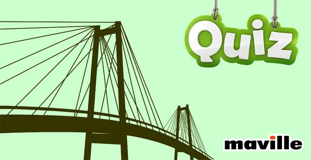 photo quiz. 10 questions sur les ponts  &copy; i am a designer using adobe illustrator and coreldraw as a tool sur istock