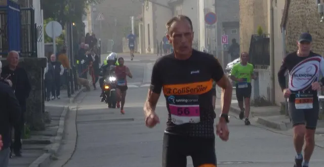 photo  hervé lefèvre a remporté dimanche matin la 8e édition de la vétérane à damigni. une deuxième victoire en deux ans.  &copy;  ouest-france 