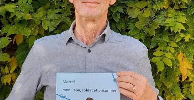 photo  gilles fouqueray signe un livre exceptionnel consacré à la vie de son père, marcel fouqueray, qui a vécu durant la seconde guerre mondiale.  &copy;  le maine libre 
