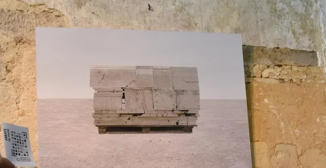 photo  une des œuvres d’un artiste local figurant dans le catalogue de l’artothèque.  &copy;  le maine libre 