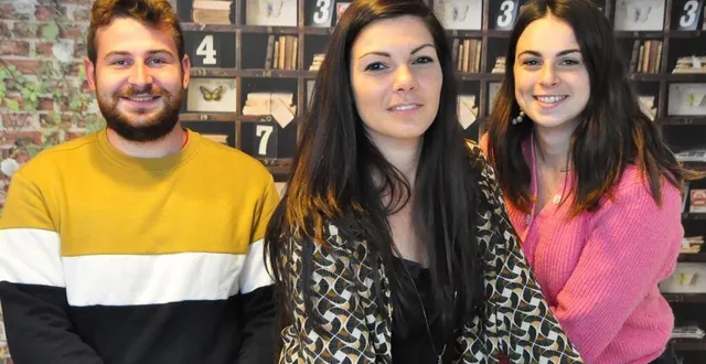 photo  quentin prevot, émilie guilvard et cécilia andré espèrent pouvoir se rendre à madagascar en février 2022.  &copy;  le maine libre 