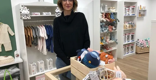photo  coralie chaloigne ouvre les p’tits bambins ce samedi 13 novembre, au 37, grande-rue, à la flèche.  &copy;  ouest-france 
