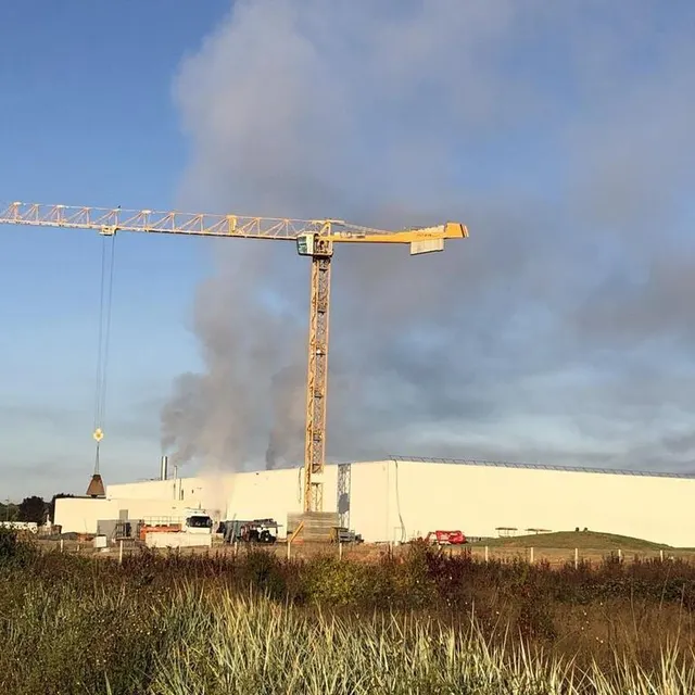 photo le chantier d’extension de l’usine ariaké a débuté à cerisé, près d’alençon.  ©  ouest-france