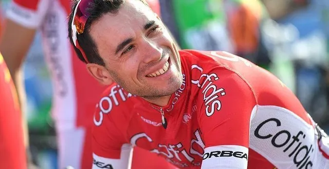 photo  nicolas edet au départ de la bretagne classic-ouest-france 2018.  &copy;  thomas brégardis / ouest-france 