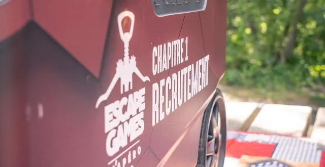 photo  l’escape game apéro peut contenir jusqu’à huit joueurs.  &copy;  escape games l’apéro 