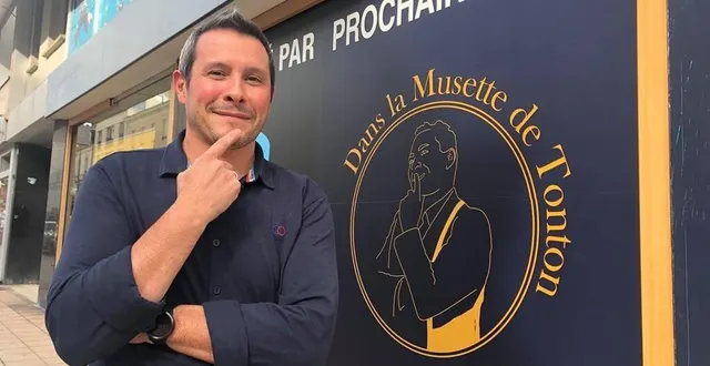 photo  jean-nicolas éluard ouvre son épicerie fine à la mi-novembre.  &copy;  le maine libre 