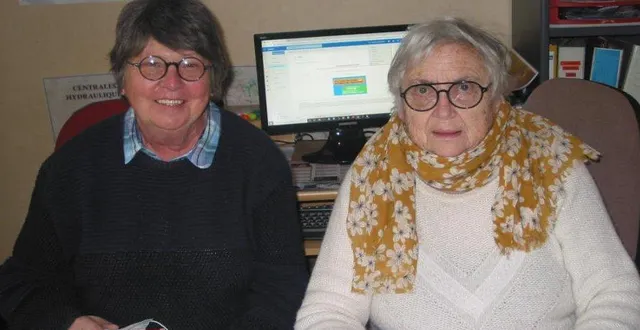 photo  anne-marie foubert, à gauche, drive calech' et paulette le faou assure le secrétariat.  &copy;  ouest-france 