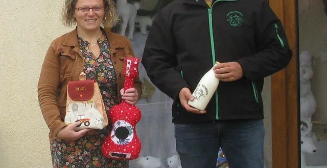 photo  aurélie et miguel accueilleront les visiteurs à la ferme de l’etournière, vendredi et samedi.  &copy;  ouest-france 