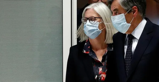 photo  penelope fillon avec son mari, françois fillon, ex-premier ministre, lors du procès en juin 2020.  &copy;  gonzalo fuentes / reuters 