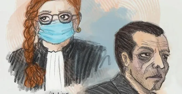 photo  gérald delme (ici avec me thieulard, son avocate) est jugé aux assises de l’orne pour une série de vols à main armée.  &copy;  camille skrzynski 