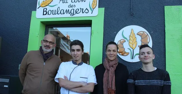 photo  vincent gruau, thomas richard, amandine tardif et alary papin.  &copy;  le maine libre 