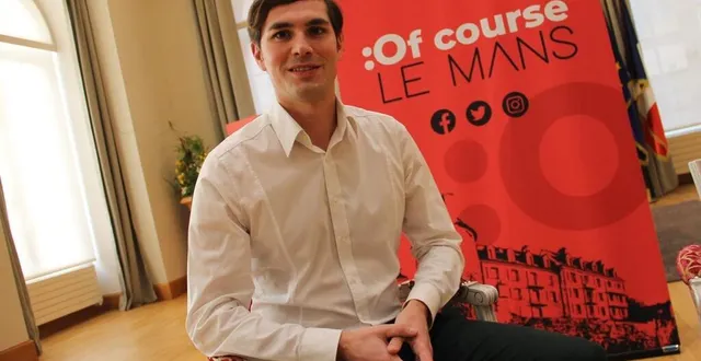 photo  harold lemaitre, nouveau manager de centre-ville du mans (sarthe).  &copy;  ouest-france 