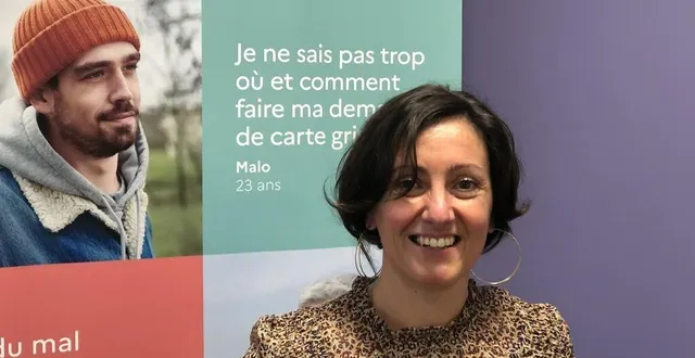 photo  laëtitia blin est agente d’accueil itinérante france service dans 6 communes du bocage ornais.  &copy;  ouest-france 