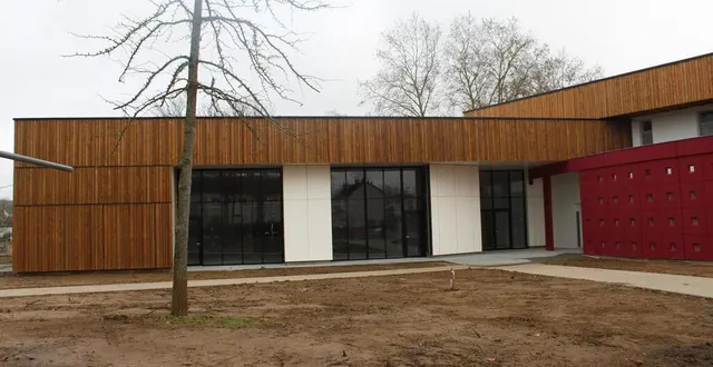 photo  le chantier de la maison de quartier de la madeleine s’est achevé en avril 2021.  &copy;  archives le maine libre 