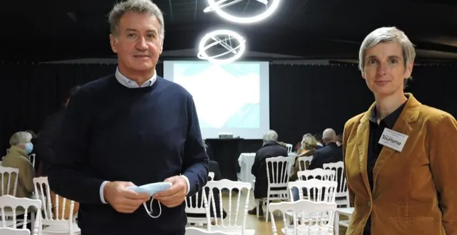 photo  philippe robin, président de l’office de tourisme du bocage bressuirais et cécile guyonnaud, directrice.  &copy;  co 