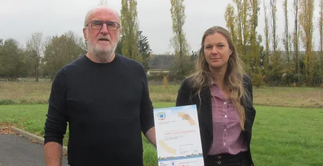 photo  jean-yves le bars, vice-président à la communauté de communes loire-layon-aubance (cclla) chargé du développement économique, et élise charleux, chargée de mission économie circulaire à la cclla.  &copy;  ouest-france 