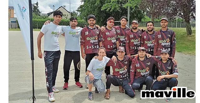 photo angers sport. le cricket avec soli’sport anjou