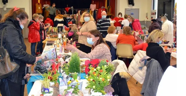 photo  toute la journée les visiteurs ont été nombreux.  &copy;  le maine libre 