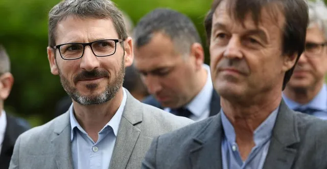 photo  angers, avril 2018. quand nicolas hulot était encore ministre de la transition écologique et solidaire, les relations avec le député matthieu orphelin étaient radieuses. depuis, elles se sont sévèrement refroidies ?  &copy;  co – josselin clair 