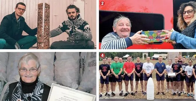 photo  les quatre nommés dans la catégorie 