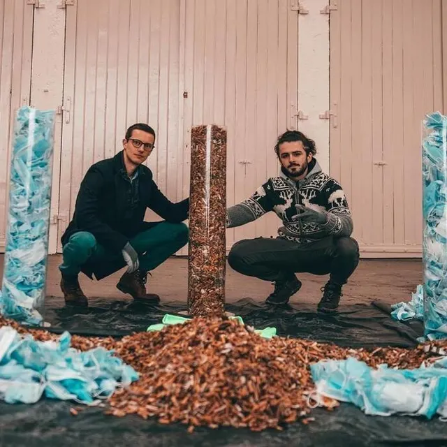 photo alexis gits et lucien thébault, les deux cofondateurs de qui nettoie si ce n’est toi ?  ©  photo archives le maine libre