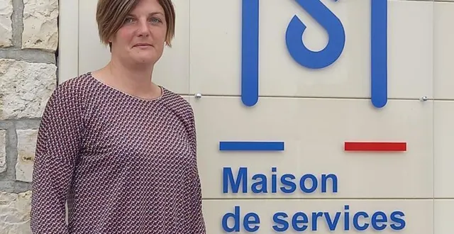 photo  élodie mazé, directrice de solutiv’emploi, qui tient ses permanences à la maison france services, 1, rue d’anjou à noyant.  &copy;  co 