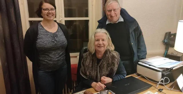 photo  de gauche à droite : céline tondereau (trésorière), chantal mallet (administratrice) et françois tollot (président).  &copy;  ouest-france 