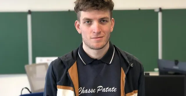 photo  edmond lelièvre est l’un des premiers étudiants du campus connecté, à caligny, dans l’orne.  &copy;  ouest-france 