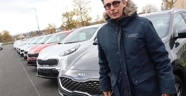 photo  christophe glinche, cogérant de glinche automobiles, à écommoy (sarthe).  &copy;  ouest-france 